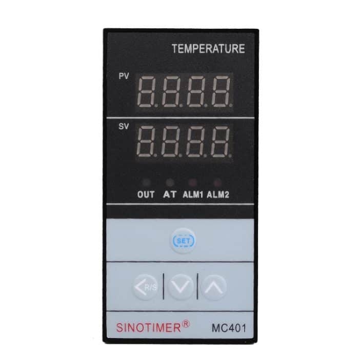 SINOTIMER MC401 Universal-Eingang, kurzes Gehäuse, intelligenter PID-Temperaturregler, Messgerät, Heizung, Kühlung, Relais, SSR, Halbleiterausgang – Bild 3