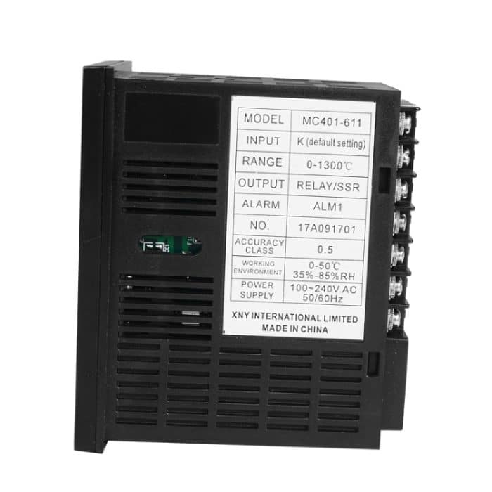 SINOTIMER MC401 Universal-Eingang, kurzes Gehäuse, intelligenter PID-Temperaturregler, Messgerät, Heizung, Kühlung, Relais, SSR, Halbleiterausgang – Bild 5