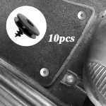 10 Stück doppellagige Fußpolster-Kunststoff-Befestigungsschnalle, 10pcs Buckle – Bild 8