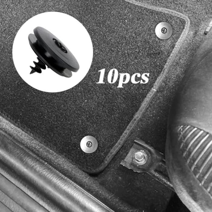 10 Stück doppellagige Fußpolster-Kunststoff-Befestigungsschnalle, 10pcs Buckle – Bild 8