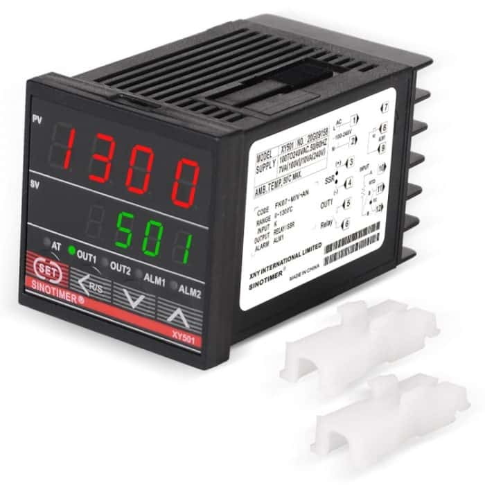 TBD06046038.jpg SINOTIMER XY501 Short Shell Intelligente PID Temperatur Control Instrument Heizung Kühlung Relais SSR Solid State Ausgang – Bild 1