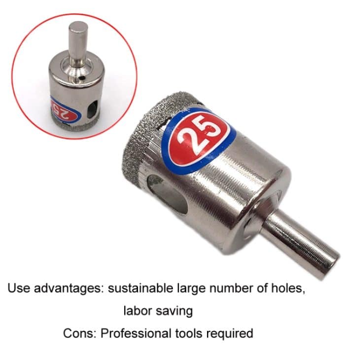 25 mm Auto-Bodenmatte, spezielles Zubehör für elektrische Bohrmaschinen, 2sets – Bild 4