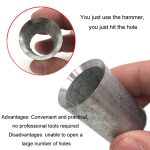 25 mm Auto-Bodenmatte, spezielles Zubehör für elektrische Bohrmaschinen, 2sets – Bild 5