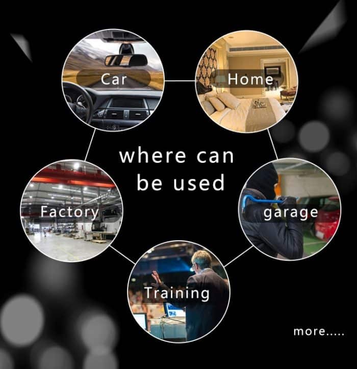 XD-Kamera 1080p HD-Video Smart IR-CUT Infrarot-Nachtsicht-Sportkamera, XD – Bild 11