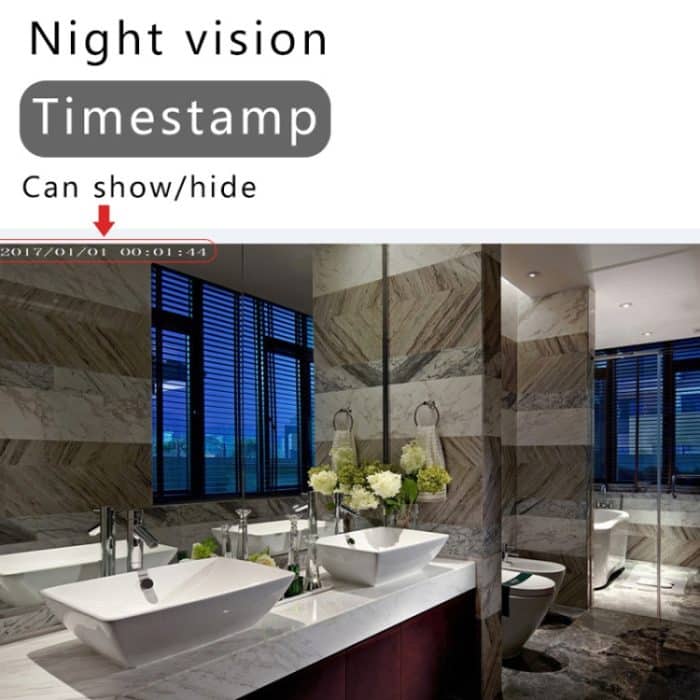 XD-Kamera 1080p HD-Video Smart IR-CUT Infrarot-Nachtsicht-Sportkamera, XD – Bild 9