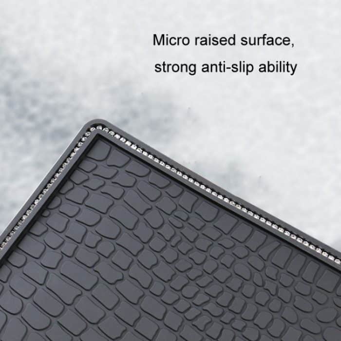 Auto-Aufbewahrungsmatte, rutschfeste Matte für Handy-Ornamente, Without Diamond, With Diamond – Bild 3