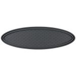 Auto-Mittelkonsolen-Ornamente, ovale Anti-Rutsch-Matte, Without Diamond, With Diamond