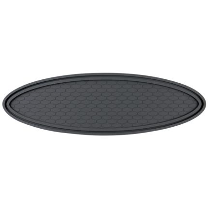 Auto-Mittelkonsolen-Ornamente, ovale Anti-Rutsch-Matte, Without Diamond, With Diamond