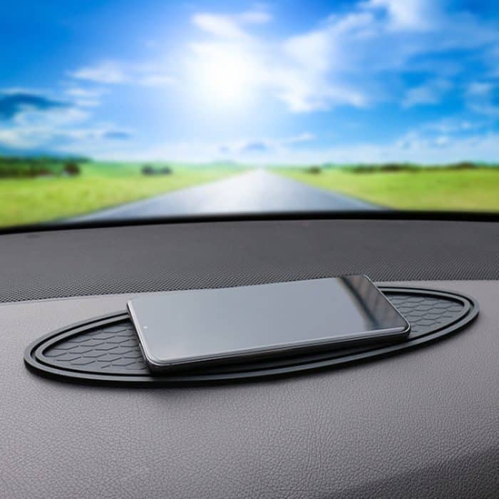 Auto-Mittelkonsolen-Ornamente, ovale Anti-Rutsch-Matte, Without Diamond, With Diamond – Bild 6