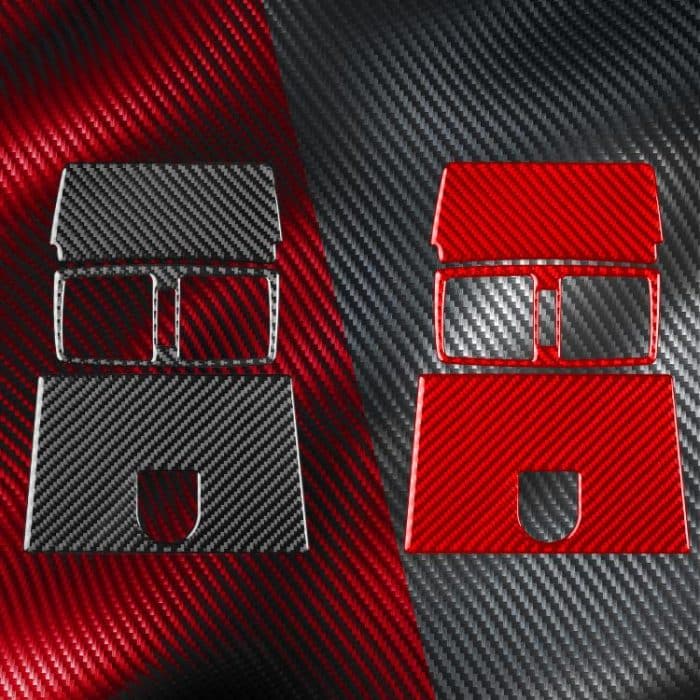 For Mercedes-Benz G-Class W463 3pcs /Set Rear Central Air Vent Set Sticker – Bild 2