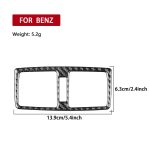 For Mercedes-Benz G-Class W463 3pcs /Set Rear Central Air Vent Set Sticker – Bild 3