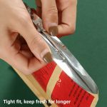 Lebensmittelverpackungs-Versiegelungsgerät 2-in-1 magnetisches Mini-Handvakuumiergerät mit Cutter – Bild 8