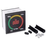 SINOTIMER N-72HZ AC-Frequenzsignalanzeige, quadratischer Drehteller, LED-Digitalfrequenzmesser – Bild 5