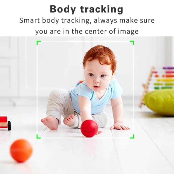 Hishell wiederaufladbarer AI Face Intelligent Follow Shot Gimbal Handy Live Streaming Video Stabilisator – Bild 11