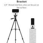 Hishell wiederaufladbarer AI Face Intelligent Follow Shot Gimbal Handy Live Streaming Video Stabilisator – Bild 5