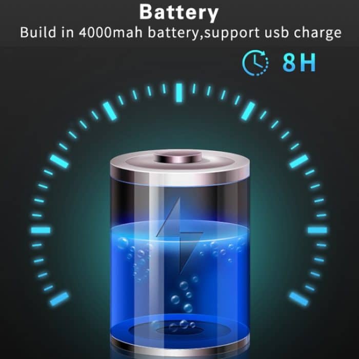 Hishell wiederaufladbarer AI Face Intelligent Follow Shot Gimbal Handy Live Streaming Video Stabilisator – Bild 6