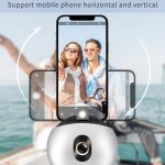 Hishell wiederaufladbarer AI Face Intelligent Follow Shot Gimbal Handy Live Streaming Video Stabilisator – Bild 7