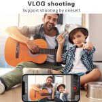 Hishell wiederaufladbarer AI Face Intelligent Follow Shot Gimbal Handy Live Streaming Video Stabilisator – Bild 9