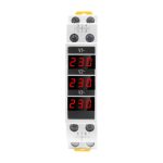 SINOTIMER SDM010 Modulares Schienen-AC-Dreiphasen-Digitalvoltmeter, elektronische Instrumentierung