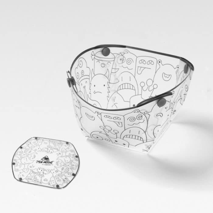 Leichtes faltbares Geschirr für den Außenbereich, faltbarer Schüsselbecher, Bowl, Cup, Dish, Coffee Drip Filter – Bild 1