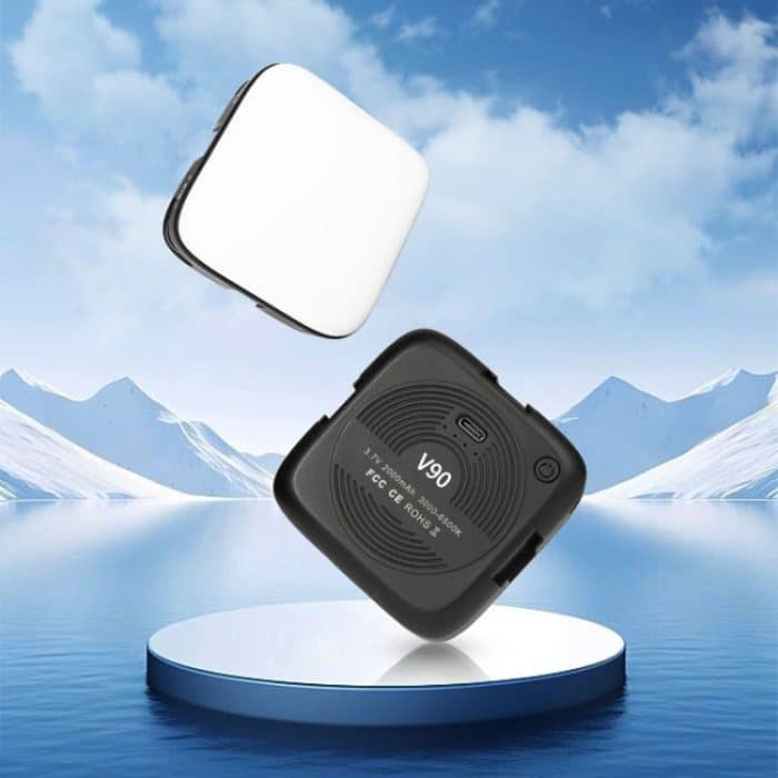 Desiontal V90 Handy-Live-Beauty-Fülllicht, LED-Taschenlicht, USB-Aufladung, Tofu-Lampe, V90 – Bild 2