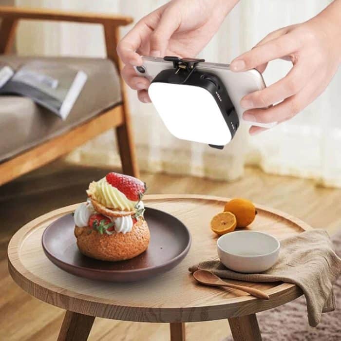 Desiontal V90 Handy-Live-Beauty-Fülllicht, LED-Taschenlicht, USB-Aufladung, Tofu-Lampe, V90 – Bild 11