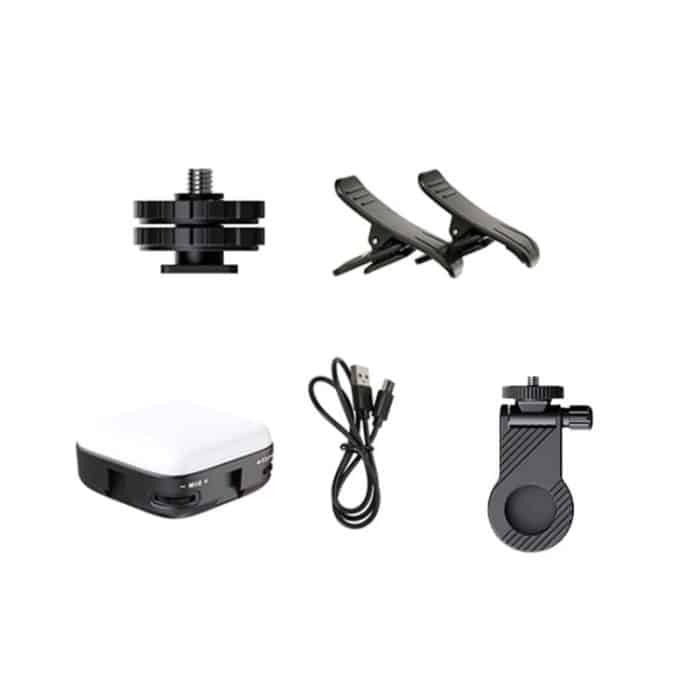 Desiontal V90 Handy-Live-Beauty-Fülllicht, LED-Taschenlicht, USB-Aufladung, Tofu-Lampe, V90 – Bild 4