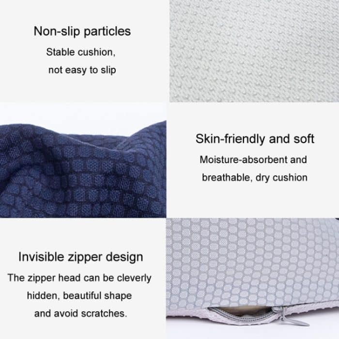 Atmungsaktives Kissen aus Memory-Schaum für sitzende Büros, Stühle, Hüftsitz – Bild 12