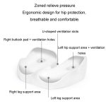 Atmungsaktives Kissen aus Memory-Schaum für sitzende Büros, Stühle, Hüftsitz – Bild 7