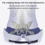 Atmungsaktives Kissen aus Memory-Schaum für sitzende Büros, Stühle, Hüftsitz – Bild 9