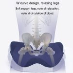 Atmungsaktives Kissen aus Memory-Schaum für sitzende Büros, Stühle, Hüftsitz – Bild 10