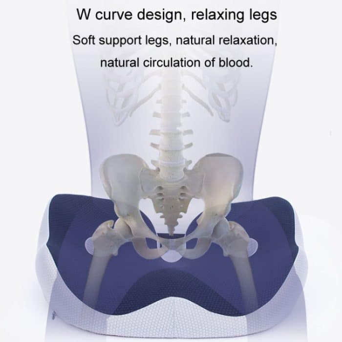 Atmungsaktives Kissen aus Memory-Schaum für sitzende Büros, Stühle, Hüftsitz – Bild 10