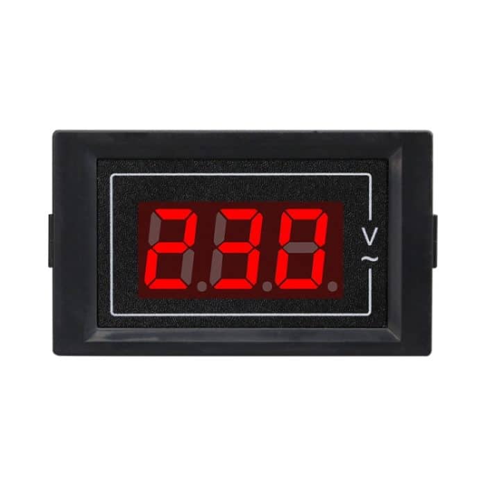 SINOTIMER D85-5035V Kleines Panel Einphasen-Wechselstrom-Digitalvoltmeter-Überwachungsmessgerät – Bild 1