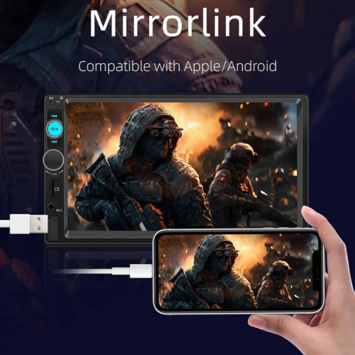 Auto Universal Touchscreen MP5 Player Rückansicht Tragbares Bluetooth Radio – Bild 6