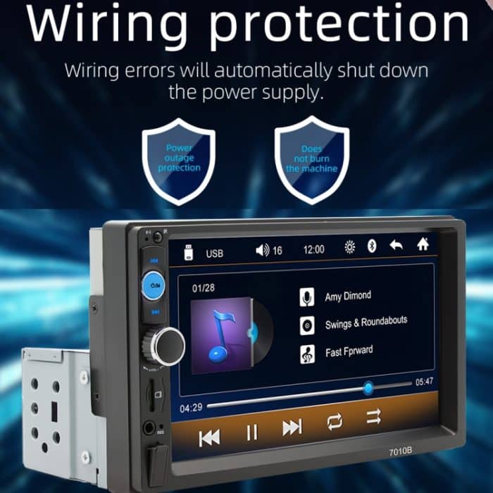 Auto Universal Touchscreen MP5 Player Rückansicht Tragbares Bluetooth Radio – Bild 7