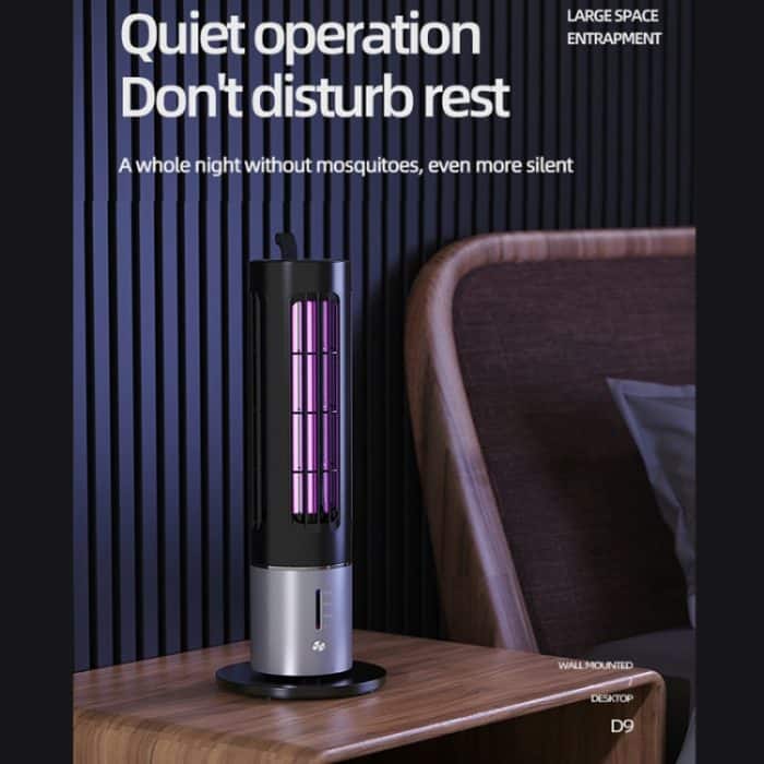 D9 Tragbare UV-Anti-Mücken-Lampe, wiederaufladbar, stumme Fliegenfalle mit 3-Gang-Timing – Bild 12