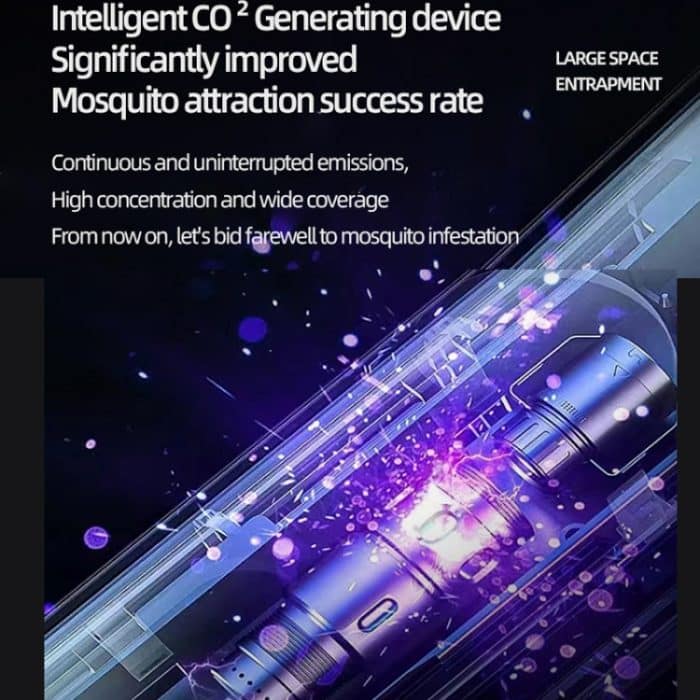 D9 Tragbare UV-Anti-Mücken-Lampe, wiederaufladbar, stumme Fliegenfalle mit 3-Gang-Timing – Bild 7