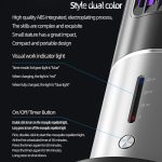 D9 Tragbare UV-Anti-Mücken-Lampe, wiederaufladbar, stumme Fliegenfalle mit 3-Gang-Timing – Bild 9