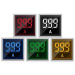 SINOTIMER ST17A Quadratische 22-mm-LED-Digitalanzeige, Signalleuchte, AC-Stromanzeige 0-100 A, ST17A – Bild 2