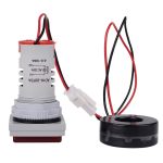 SINOTIMER ST17A Quadratische 22-mm-LED-Digitalanzeige, Signalleuchte, AC-Stromanzeige 0-100 A, ST17A – Bild 3