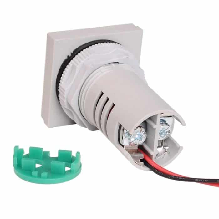 SINOTIMER ST17A Quadratische 22-mm-LED-Digitalanzeige, Signalleuchte, AC-Stromanzeige 0-100 A, ST17A – Bild 5