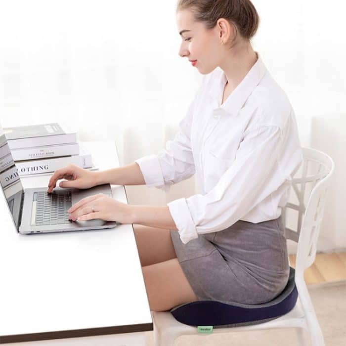 BEWALKER Memory Foam Bürositzkissen Herzform Hüftstuhlkissen – Bild 10