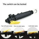 Autowaschbürstenkopf, weiche Borsten, langer Griff, Sprühschaumflaschen-Set – Bild 4