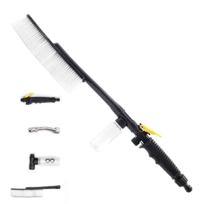 Hochdruck-Autowaschdüse, weiche Borsten, langer Griff, Bürste, Schaumflasche, Werkzeugset, Set 1, Set 2, Set 3 – Bild 5