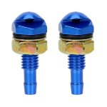 2 teile/satz Automotive Glas Scheibe Sprayer Aluminium Kappe Düse