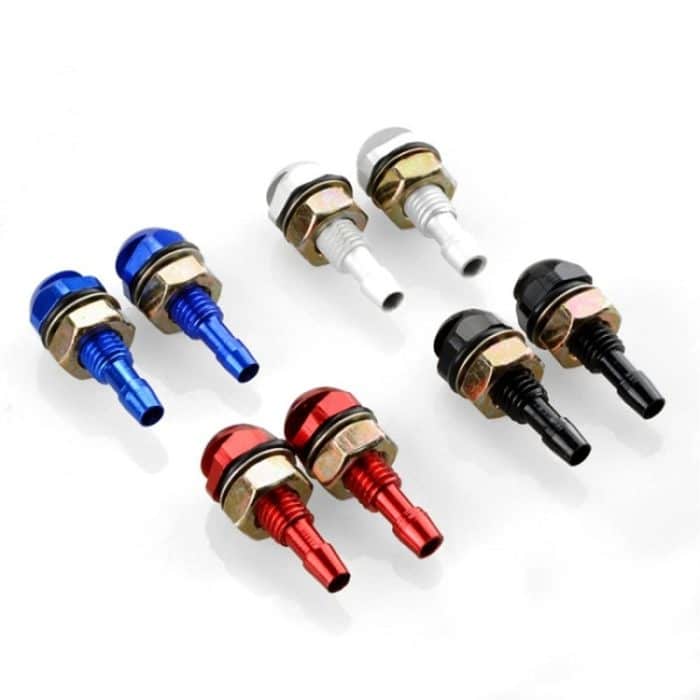 2 teile/satz Automotive Glas Scheibe Sprayer Aluminium Kappe Düse – Bild 2