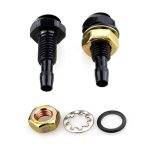 2 teile/satz Automotive Glas Scheibe Sprayer Aluminium Kappe Düse – Bild 4