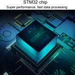 MINIWARE Zweikanaliges Mini-Handheld-Digitalspeicheroszilloskop, DS212 – Bild 7