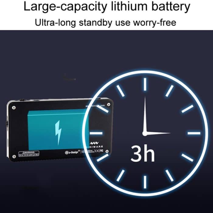 MINIWARE Zweikanaliges Mini-Handheld-Digitalspeicheroszilloskop, DS212 – Bild 8