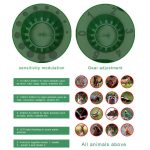 Solar-Tierfahrgerät für den Außenbereich, wasserdichter Ultraschall-Infrarotsensor – Bild 5